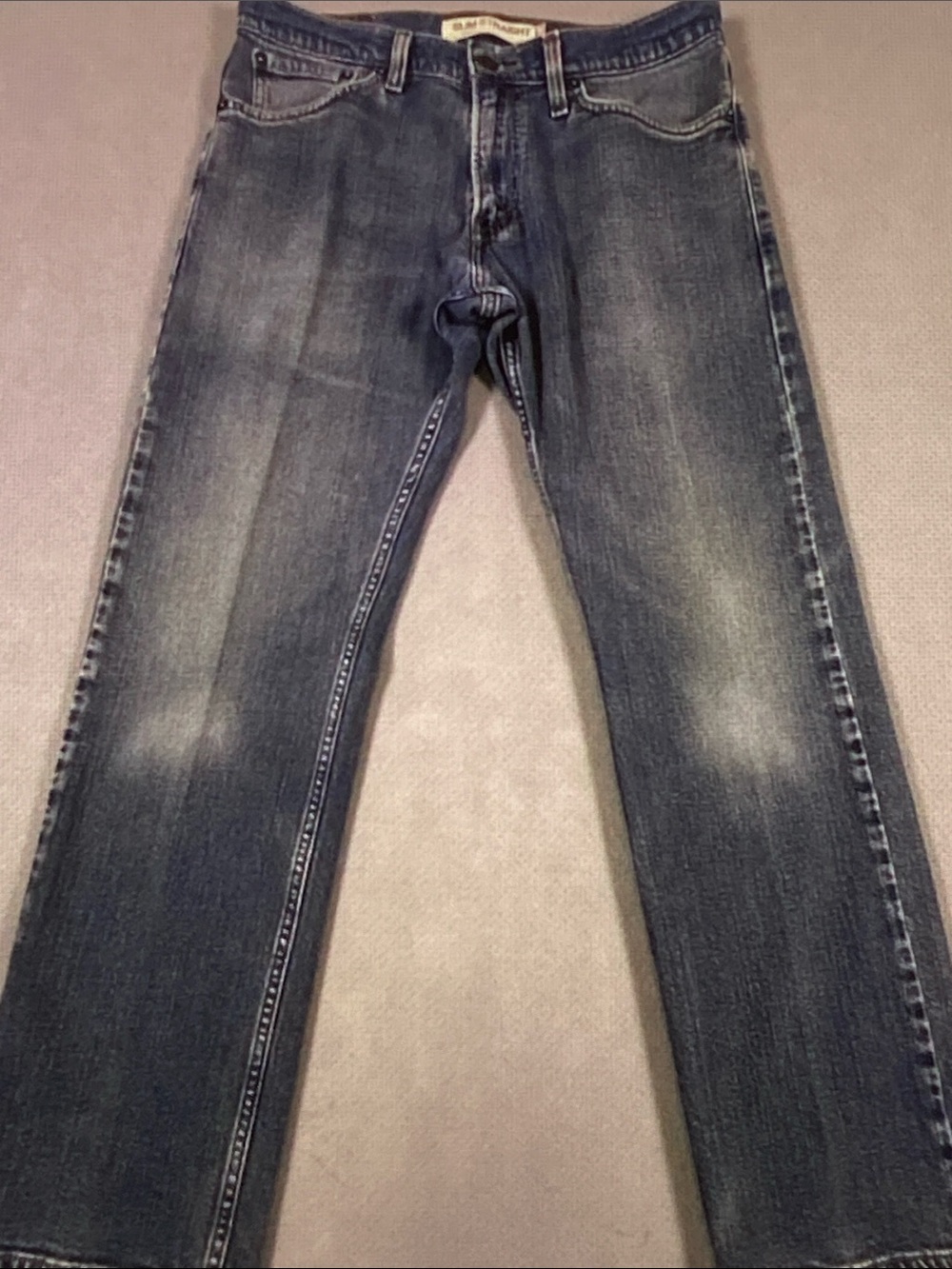 Levi's Slim Straight Faded Indigo Jeans